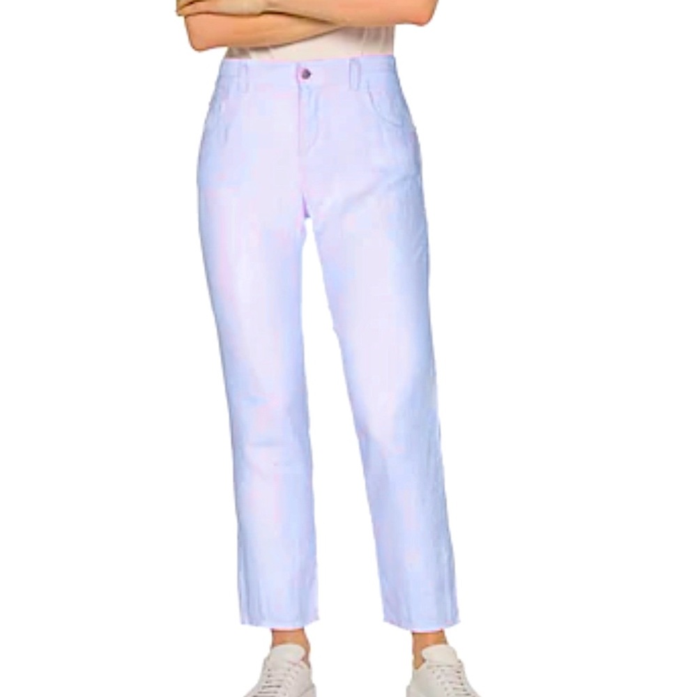 emporio armani purple skinny jeans